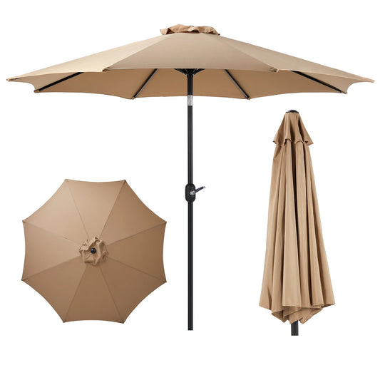 JHK Outdoor Patio Umbrella UV Protection For Garden